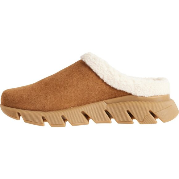 NEW MIA Aric Suede Clogs - Shearling Lined For Women 1025 3s2 - Picture 4 of 6
